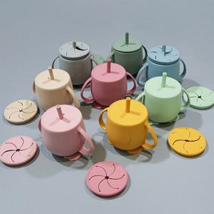 Vaso de Silicona de Gran Capacidad, Resistente a Impactos, de Grado Alimenticio, con Pajita, para Uso Doméstico, Diseño de Dibujos Animados 2026 - Product Image 5