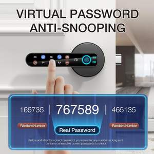 Carte <span class=keywords><strong>NF</strong></span> Déverrouillage par Empreinte Digitale IP pour Serrure de Porte Intelligente avec Contrôle par Application Tuya Sécurité de Grade A Utilisation Intérieure - Product Image 2
