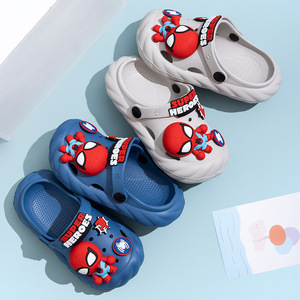 Chaussons d'été pour enfants en forme de <span class=keywords><strong>Spiderman</strong></span>, authentiques Dishi/Nihon, en tissu non EVA, pour garçons et enfants - Product Image 2