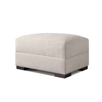 Maxwell 2025 Canapé nuage à trois places nouveau modèle crème Style Wabi-Sabi tissu modulaire rangée droite canapé pour petits salons