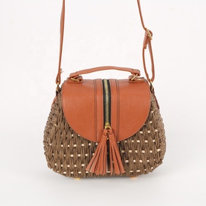 <span class=keywords><strong>Bolso</strong></span> <span class=keywords><strong>de</strong></span> Hombro <span class=keywords><strong>de</strong></span> Lona a la Moda <span class=keywords><strong>con</strong></span> Asa Individual y Correa para el Hombro, Cierre <span class=keywords><strong>con</strong></span> Cremallera - Product Image 3