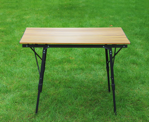 Outdoor Detachable Assembly Camping Picnic Foldable <b>Table</b> Set With Portable Storage Bag - Product Image 3