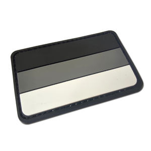 Drapeau allemand, patchs en PVC souple écologique, en toile de caoutchouc, avec dentelle, logo personnalisé 3D, avec crochet, drapeau national - Product Image 4