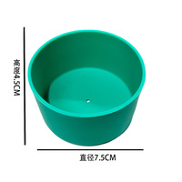 Manchon inférieur en silicone pour botte de 2.95 pouces de diamètre Accessoires de couverture de manchon inférieur pour bouteille