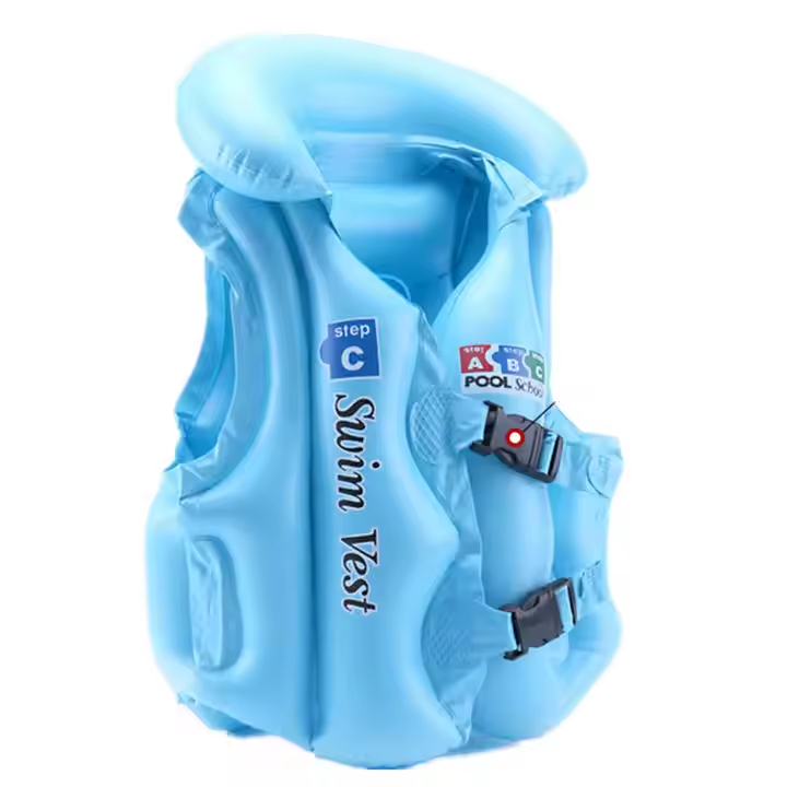 Life jacket Summer Infant Swimsuit with Waterproof PVC Inflatable