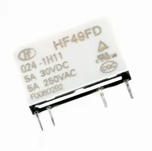 Baru (BARU & asli) relay daya HF49FD-005-1H11 HF49FD-012-1H11 HF49FD-024-1H11 5A250V 4PIN DIP-4 tersedia