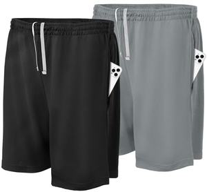 กางเกงขาสั้นวิ่งแห้งเร็วของผู้ชายกางเกงขาสั้นเล่นกีฬาแบบหลวมระบายอากาศได้ดีกางเกงขาสั้นเล่นกีฬาสำหรับใส่กลางแจ้งยิมขายส่ง - Product Image 2