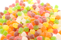 Fabricant OEM/ODM, vente en gros de bonbons gélifiés aux saveurs de fruits sucrés et acidulés, personnalisables et à marque privée.