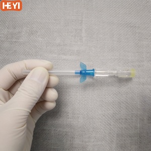 Aiguille vétérinaire anti-obstruction 2026 avec capuchon d'héparine pour sauvetage d'urgence animale 18G 20G 22G 24G 26G Métal PU Garantie 4 ans - Product Image 1