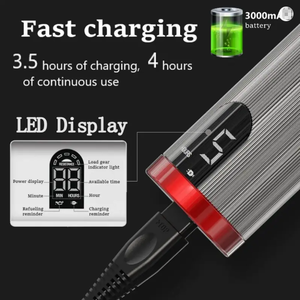 Cortadora de pelo profesional Madeshow M5 para hombres, cortadora de pelo inalámbrica de cuerpo metálico para máquina para cortar cabello Baeber - Product Image 4