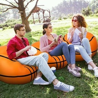 Neues Modernes und Einfaches Design Faulenzer-Sofa Klappbares Outdoor Aufblasbares Sofa-Bett Umweltfreundliches PVC Aufblasbares Sofa-Sitzkissen