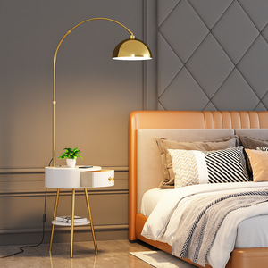 Thiết kế cảm giác cá đèn ánh sáng sofa sang trọng cafe ngăn kéo lưu trữ phòng ngủ cạnh giường ngủ tích hợp đèn đứng cho phòng khách E27 - Product Image 5