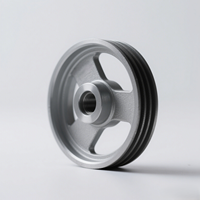 Kit usiné CNC en aluminium et en acier de roue de poulie de vilebrequin de course de haute performance