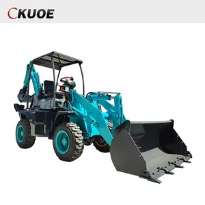 Best Price New Mini Backhoe Loader-Digger Front Wheel Loader for Farms and Retail Hot Sale Weichai Engine Brand