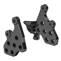 Repose-pieds et support agrandis pour moto électrique NICECNC, pour Surron Light Bee X/ S/ L1E Segway X160 X260 X 160 260