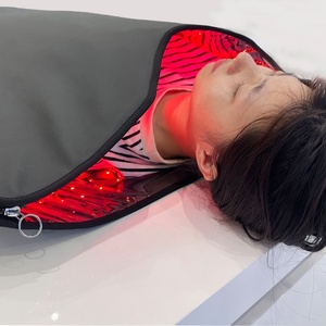 Appareils de beauté à domicile, usage commercial et domestique, dispositif de relaxation et de soulagement de la douleur à 360 degrés pour tout le corps, capsule de luminothérapie rouge, couverture - Product Image 5