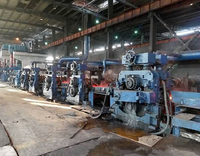 Ligne de production de laminoir à chaud pour acier angulaire et acier plat, certifiée ISO, haute productivité avec moteur, engrenage et roulement