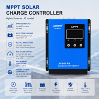 Contrôleur de charge solaire intelligent Jarrett MPPT, 12V/24V/48V, 3 ports USB, courant de charge 30A/40A/50A/60A/80A/100A