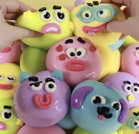 Jouets anti-stress TPE à remontée lente, balles sensorielles à presser pour garçons et filles de 5 à 7 ans, coffret de fruits pour fêtes