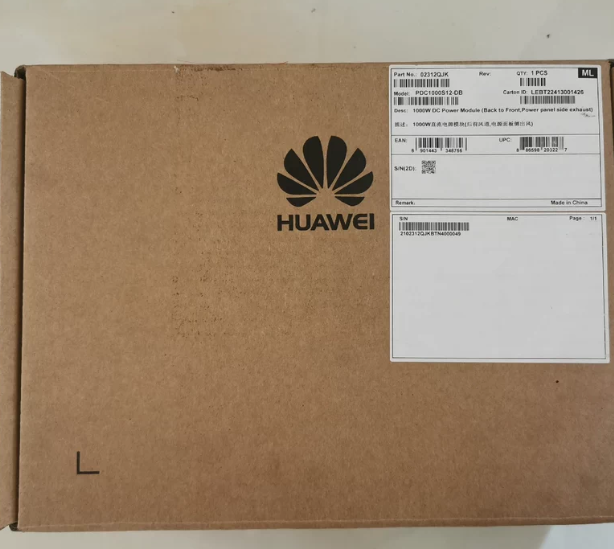 Huawei PDC1000S12-DB 1000W DC Power Module -48V to -60V Input 12V Output for S6730-H/S6730S-H Series Switches