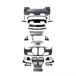 Kit de Carrocería para <span class=keywords><strong>BMW</strong></span> F30 F35, Actualización a G80 M3, para <span class=keywords><strong>BMW</strong></span> Serie 3 320i <span class=keywords><strong>350i</strong></span> 330i, Parachoques Delanteros y Traseros - Product Image 5