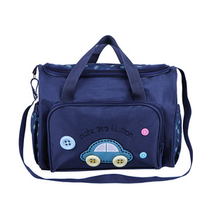 Conjunto Multifuncional de 4 Piezas de Moda 2026, Bolso Bandolera <span class=keywords><strong>para</strong></span> Pañales con Diseño de Caricaturas de Autos <span class=keywords><strong>para</strong></span> <span class=keywords><strong>Maternidad</strong></span> - Product Image 5