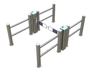 0.5S 개폐시간 스테인레스 스틸 서보 모터 아크릴 암 기둥 스윙 개찰구 게이트 제품 사양 치수 14 - Product Image 4