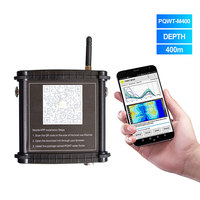 Pour détecteur d'eau souterraine longue portée PQWT M400 400m dispositif d'enquête sur l'eau en plastique et métal souterrain profond