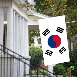 Bandera de Corea del Sur al por mayor, 3x5 pies, poliéster 100D, con Taegeukgi <span class=keywords><strong>y</strong></span> ojales de latón, para decoración del Día de la Liberación - Product Image 4