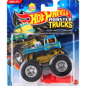 شاحنات الوحش ذات العجلات الساخنة ، مقياس أصلي أصلي ، ألعاب الأولاد عبر البلاد ، سيارة التسلق - Product Image 2