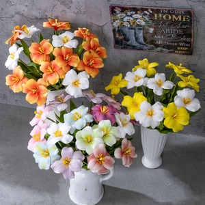 Ingrosso Fabbrica MW08085 Steli di Tulipani Artificiali Realistici Fatti a Mano in PU, Completamente Fioriti, Neri Rosa Bianchi, per Laurea e Halloween - Product Image 3