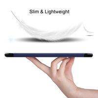 Fonction de réveil en cuir PU, avec support pour tablette, étui pour samsung galaxy tab s5e, vente en gros, d'usine