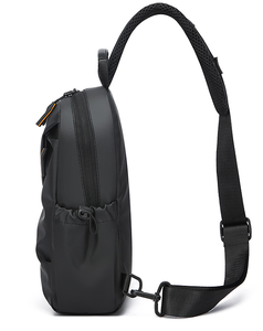 Wasserdichte Umhängetasche für Herren, Modische Reise-Brusttasche, Outdoor-Pendler-Freizeittasche, Tragbare Schultertasche - Product Image 4