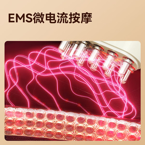 Aplicador Eléctrico de Medicamentos para el Cuero Cabelludo con Masaje por Vibración y Luz Roja de 70 mm x 55,3 mm para el Cuidado de la Cabeza y el Crecimiento del Cabello - Product Image 3