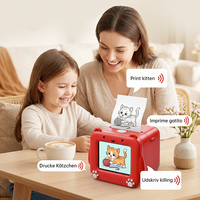 Mini Impresora Térmica Portátil sin Tinta para Juguetes Inteligentes con Pantalla a Color, Control por Voz e IA para Niños, en Oferta