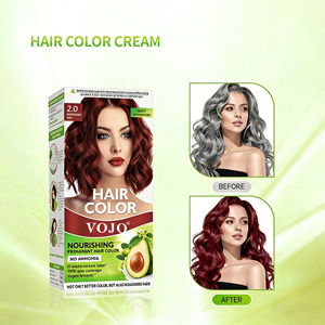 VOJO <span class=keywords><strong>Tinta</strong></span> <span class=keywords><strong>per</strong></span> <span class=keywords><strong>Capelli</strong></span> Semipermanente Multicolore di Alta Qualità, Crema Colorante Naturale a Base di Erbe <span class=keywords><strong>Senza</strong></span> <span class=keywords><strong>Ammoniaca</strong></span> <span class=keywords><strong>per</strong></span> Facile Applicazione Fai-da-Te a Casa - Product Image 6