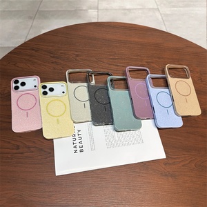 Funda Magnética para Teléfono Girly Bling Glitter PC TPU para iPhone 17 Pro Max, Carga Inalámbrica, Resistente a Golpes - Product Image 2