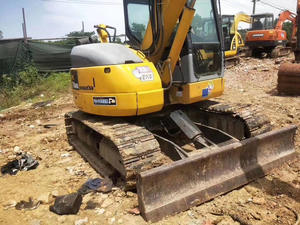 Excavadora de orugas hidráulica Komatsu PC78US usada, 8200 kg, cucharón de 0.35 m, premium, pocas horas de trabajo, para agricultura, motor principal - Product Image 3