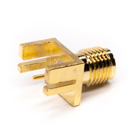 Connecteur coaxial SMA droit pour montage sur bord de circuit imprimé 50 ohms