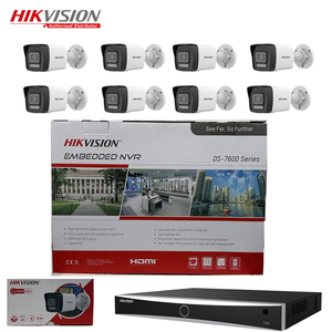 Hikvision 2/4/8MP acusense ánh sáng kép IP Bullet hệ thống CCTV 8CH nhận dạng khuôn mặt POE NVR Camera Kit với tầm nhìn ban đêm chức năng - Product Image 1