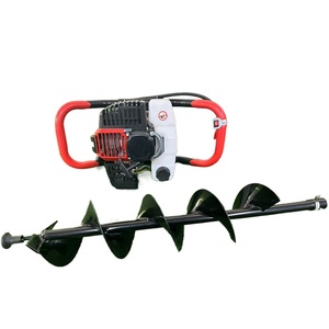 Industrial Grade Petrol/Gasoline Powered Steel <b>Hand</b> Auger <b>Drilling</b> Machine 52cc Engine 1 Year Ground Earth <b>Drilling</b> Accessories - Product Image 5