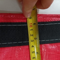 Machine à coudre industrielle manuelle à bras long, point de chaînette, triple aiguille, haute précision pour le matelassage de bâches de camions de grande taille