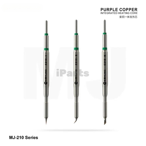 IParts Mijing C210 serie púrpura cobre integrado puntas de soldador teléfono móvil PCB reparación puntas de soldador - Product Image 3