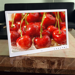 Marco <span class=keywords><strong>de</strong></span> Fotos Digital Profesional <span class=keywords><strong>de</strong></span> 13 Pulgadas con Soporte para Video en Movimiento <span class=keywords><strong>MP4</strong></span>/<span class=keywords><strong>MP3</strong></span>, Pantalla Táctil para el Hogar - Product Image 2