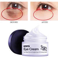 Sérum pour les yeux anti-poches et anti-cernes, liquide à l'acide hyaluronique, soin de la peau du visage anti-âge biologique avec or 24 carats pour