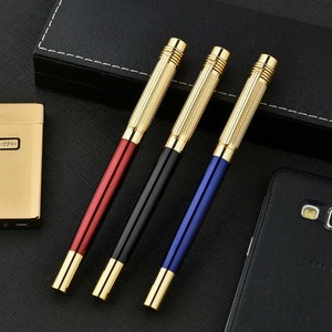 Nouvelle promotion Stylo gel en caoutchouc pour l'école et les entreprises Fabricant de stylos gel promotionnels de marque Non effaçable 0,7 mm Encre gel bleue/noire - Product Image 5