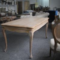 Table à manger en bois massif de style rustique européen