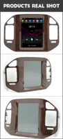 Autoradio Android Vertical Écran 2 Din pour Mitsubishi Pajero V60 V68 V73 1999-2004 Stéréo Multimédia Carplay GPS Style Tesla