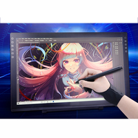 Tablette de dessin d'art numérique 1080P FHD 8192 pression Interface USB DVI tablette tactile de moniteur graphique électromagnétique de nouveaux concepteurs