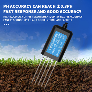 อุปกรณ์จัดเก็บข้อมูลแบบพกพาเซ็นเซอร์ดิน USB Type-C พร้อมแอป8-in-1เครื่องทดสอบทางการเกษตรสำหรับการวัดอุณหภูมิและค่า pH - Product Image 6